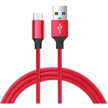 Kabel USB Vayox micro USB VA0004 Czerwony