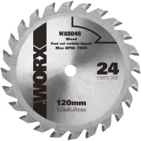 Tarcza do cięcia WORX 120mm 24T WA5046