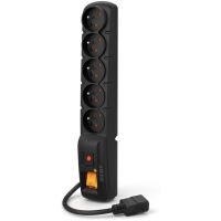 Listwa zasilająca Acar F5 IEC CZARNY 1,5M W0086