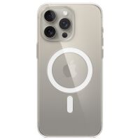 Etui silikonowe Apple z MagSafe do iPhone 15 Pro Max Przezroczyste