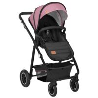 Wózek wielofunkcyjny 2w1 Lionelo Amber Pink Rose
