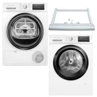 Zestaw AGD Siemens Pralka WM 14N277PL + Suszarka WT 45HVEEPL  + Łącznik WZ 11410