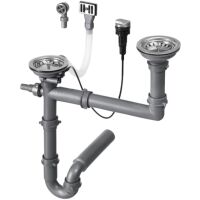 Odpływ Franke 3 1/2" z syfonem i korkiem automatycznym 112.0051.719