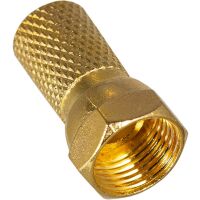 Złącze F Vayox 6,8mm Gold CU 6 szt.