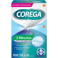 Tabletki Corega 3 Minuty do czyszczenia protez zębowych 6 szt.