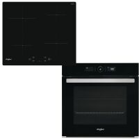 Zestaw AGD do zabudowy Whirlpool Piekarnik AKZ9 6230 NB 73l + Płyta indukcyjna WSQ 2160NE