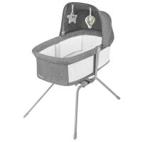 Łóżeczko Lionelo Malin Evo Grey Stone