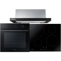 Zestaw AGD do zabudowy Samsung Piekarnik NV68A1145CK + Płyta indukcyjna NZ64H37070K + Okap NK24M1030IB