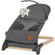 Leżaczek bujaczek Lionelo June Air Grey Graphite