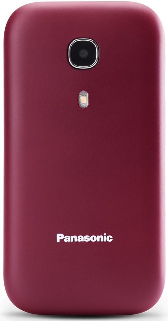 Telefon z klapką Panasonic KX-TU400EXR Czerwony