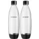 Zestaw butelek SodaStream Fuse Czarne 1 l 2 szt.
