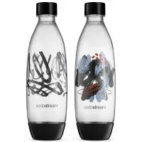 Zestaw butelek SodaStream Fuse Sparkling Mystery Czarne 1 l 2 szt.
