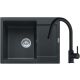Zestaw granitowy Zlewozmywak Franke Maris MRG 611-62 + Bateria Lina pull-out Onyx