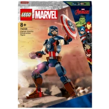 Klocki LEGO Marvel Super Heroes Figurka Kapitana Ameryki do zbudowania 76258