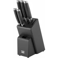 Zestaw noży w bloku Berghoff Leo Graphite 6 el.
