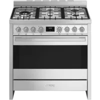 Kuchnia gazowo-elektryczna Smeg Mista B95GMCX2