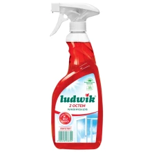 Płyn do mycia szyb i luster z octem Ludwik Grapefruit 0,6l