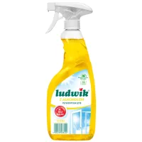 Płyn do mycia szyb Ludwik cytrynowy z alkoholem 600 ml