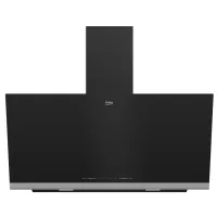 Okap kominowy Beko BHCA96741BBHF 712m3/h Odświeżanie powietrza 90cm Czarny