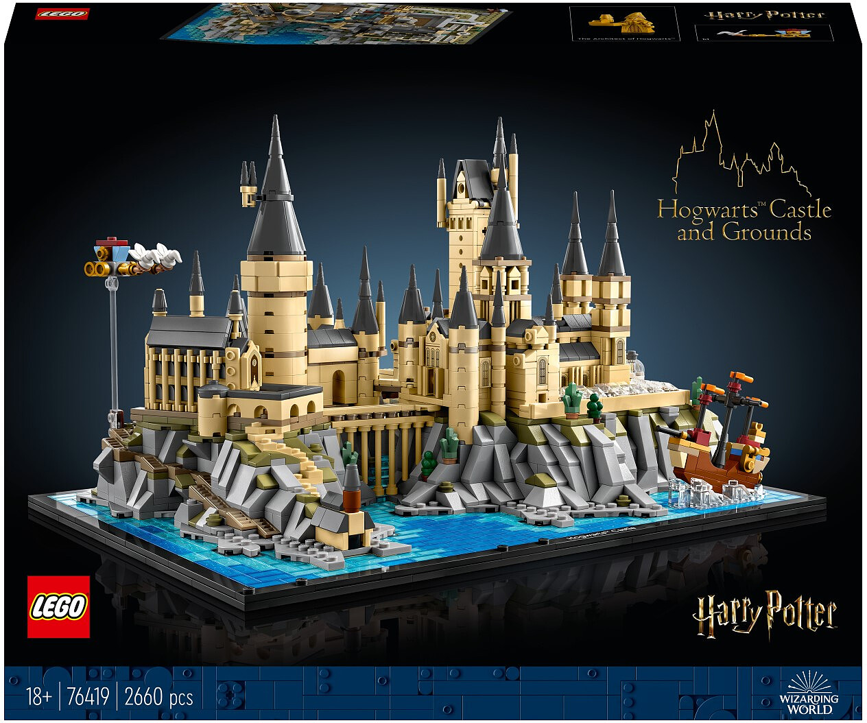 Klocki LEGO Harry Potter Zamek Hogwart i błonia 76419