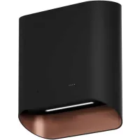 Okap kominowy Ciarko Design Simple Black/Rose Gold