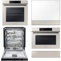 Zestaw AGD do zabudowy Samsung Zmywarka Bespoke DW60BB890UAPET + Piekarnik NV7B6665IAA + Piekarnik kompaktowy NQ5B6753CAA + Płyta NZ64B5067YY + Szuflada NL20B5100WA