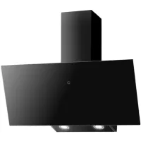 Okap kominowy Faber VRT BK 90 2LS 330.0567.492 Czarne szkło