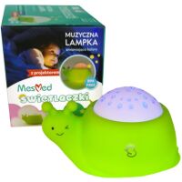 Muzyczna lampka z projektorem MesMed MM-003 Ślimaciuś