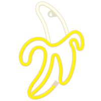 Neon LED Forever Light Banan FLNE10 Żółty