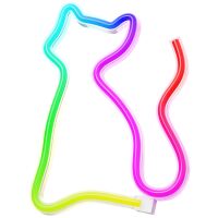 Neon LED Forever Light Kot FLRN03 RGB + Pilot