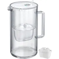 Dzbanek filtrujący Aquaphor Glass Biały + wkład Maxfor+ Mg