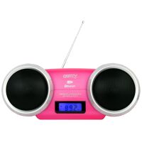 Radio z Bluetooth USB Camry CR 1139 Różowe