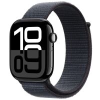 Apple Watch 10 GPS 46 mm koperta z aluminium onyks + opaska sportowa atramentowa