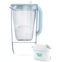 Dzbanek filtrujący Brita Glass Niebieski + wkład Maxtra Pro Pure Performance