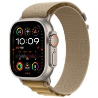 Apple Watch Ultra 2 GPS + Cellular 49mm koperta tytanowa naturalny + opaska beżowa Alpine M