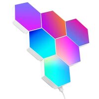 Sześciokątne lampy RGB Tracer Ambience – Smart Hexagon