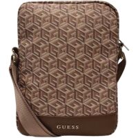 Torba na tablet Guess GUTB10HGCFSEW 10" GCube Stripe Brązowy