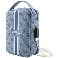 Torba / Organizer Guess  GUHBP4RPSB 4G Printed Stripes Niebieski