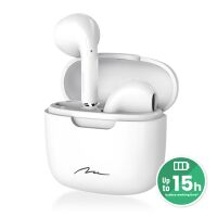 Słuchawki bezprzewodowe douszne Media-Tech Bluetooth R-PHONES TWS+ MT3608W Białe