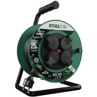 Przedłużacz bębnowy Stalco Professional S-46603 25m 16A IP44 Czarny