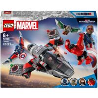 Klocki LEGO Marvel Kapitan Ameryka kontra Czerwony Hulk - bitwa 76292