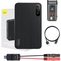 Powerbank Baseus Super Energy Pro Car Jump Starter 16000mAh z funkcją rozruchu silnika Czarny