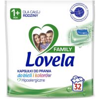 Kapsułki do prania Lovela Family do koloru i bieli 32 szt.