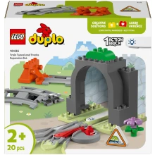 Klocki LEGO DUPLO Town Tunel i tory kolejowe - zestaw rozszerzający 10425