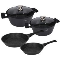 Zestaw garnków i patelni 6 el. Zwieger Black Stone