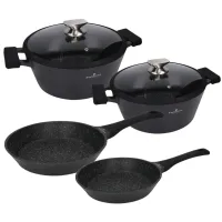 Zestaw garnków i patelni 6 el. Zwieger Black Stone