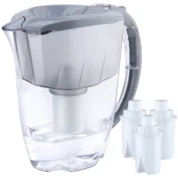 Dzbanek filtrujący Aquaphor Ideal Szary + 3 wkłady B15