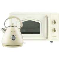 Zestaw Gorenje Kuchenka mikrofalowa MO4250TCLI + Czajnik K17CLI