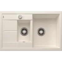 Zlewozmywak granitowy Blanco Metra 6 S Compact Biały