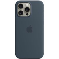 Etui silikonowe Apple Case z MagSafe do iPhone 15 Pro Max Storm Blue